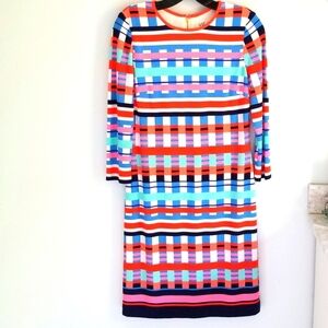 Eliza J jersey graphic print dress